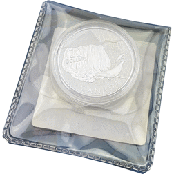 Pre-Owned 2013 Royal Canadian Mint Iceberg $20 Carded Silver Coin - VAT Free