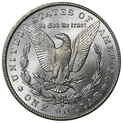 Pre-Owned 1899 USA Morgan Dollar New Orleans Silver Coin - VAT Free