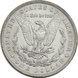 Pre-Owned 1900 USA Morgan Dollar Philadelphia Silver Coin - VAT Free