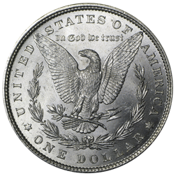 Pre-Owned USA 1882 Morgan Dollar Philadelphia Silver Coin - VAT Free