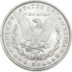 Pre-Owned 1883 USA Morgan Dollar New Orleans Silver Coin - VAT Free