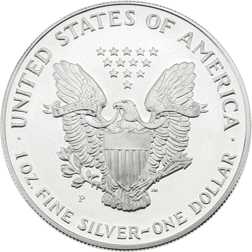 Pre-Owned 1993 USA Eagle 1oz Proof Silver Coin - VAT Free