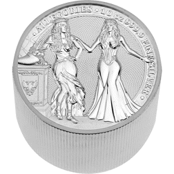 Pre-Owned 2020 Germania Mint Allegories Italia & Germania 10oz Silver Coin - VAT Free