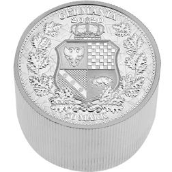 Pre-Owned 2020 Germania Mint Allegories Italia & Germania 10oz Silver Coin - VAT Free