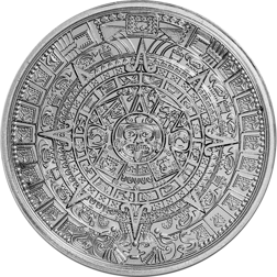 Aztec 1oz Silver Round