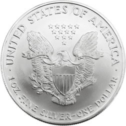 Pre-Owned 2004 USA Eagle 1oz Silver Coin - VAT Free