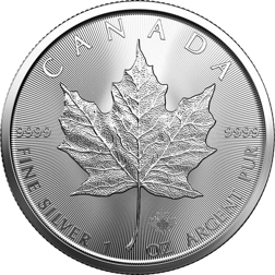 2023 Canadian Maple 1oz Silver Coin
