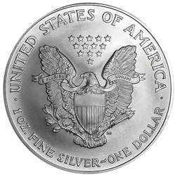 Pre-Owned 2003 USA Eagle 1oz Silver Coin - VAT Free