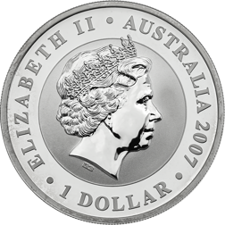 Pre-Owned 2007 Australian Koala 1oz Silver Coin - VAT Free