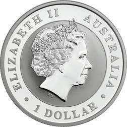Pre-Owned 2017 Australian Koala 'Privy' Rooster 1oz Silver Coin - VAT Free