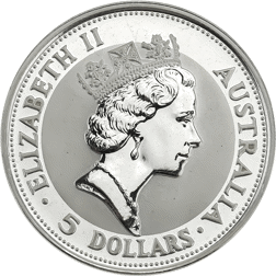 Pre-Owned 1991 Australian Kookaburra 1oz Silver Coin - VAT Free