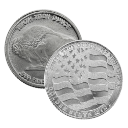 Pre-Owned 1/10oz Silver Round