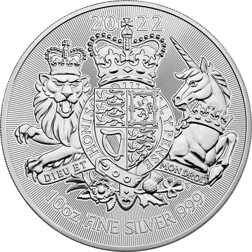 2022 UK Royal Arms 10oz Silver Coin