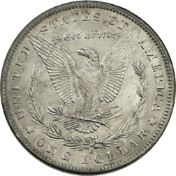 Pre-Owned 1882 USA Morgan Dollar New Orleans Silver Coin - VAT Free