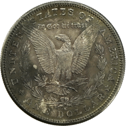 Pre-Owned 1882 USA Morgan Dollar San Francisco Silver Coin - VAT Free