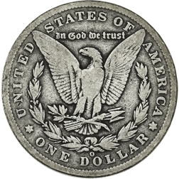 Pre-Owned 1886 USA Morgan Dollar New Orleans Silver Coin - VAT Free