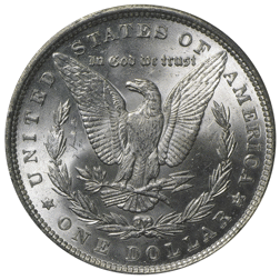Pre-Owned 1888 USA Morgan Dollar Philadelphia Silver Coin - VAT Free