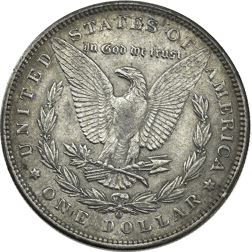 Pre-Owned 1888 USA Morgan Dollar New Orleans Silver Coin - VAT Free