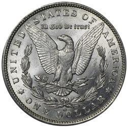 Pre-Owned 1891 USA Morgan Dollar New Orleans Silver Coin - VAT Free