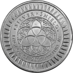 Pre-Owned 2015 Freedom Girl 1oz Silver Round