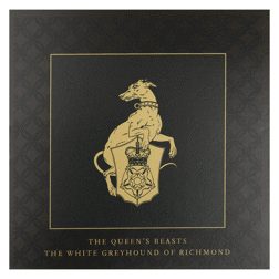 Pre-Owned 2021 UK Queen's Beast White Greyhound of Richmond 1oz Proof Silver Coin - VAT Free