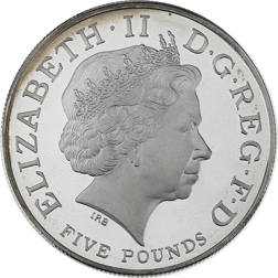 Pre-Owned 2009 Countdown to the Olympics Silver Proof £5 Coin - VAT Free