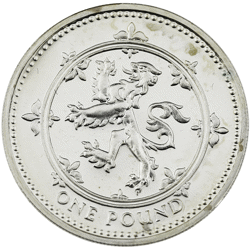 Pre-Owned 1999 UK £1 Proof Design Silver Coin - VAT Free