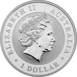 Pre-Owned 2012 Australian Kookaburra 'Privy Dragon' 1oz Silver Coin - VAT Free