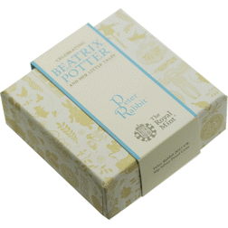 Pre-Owned 2017 UK Beatrix Potter 'Peter Rabbit' Proof Silver 50p Coin - VAT Free