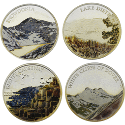 Pre-Owned 2016 UK Portrait of Britain £5 Silver Proof Four Coin Collection - VAT Free