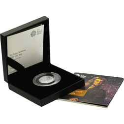 Pre-Owned 2017 UK Isaac Newton 50p Silver Proof Coin - VAT Free
