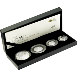 Pre-Owned 2012 UK Britannia Silver Proof 4-Coin Set - VAT Free