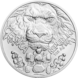 2023 Niue Czech Lion 1oz Silver Coin