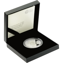 Pre-Owned 2020 UK Celebration of George III £5 Silver Proof Coin - VAT Free