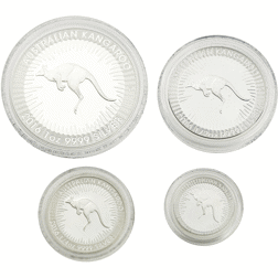 Pre-Owned 2016 Australian Kangaroo Silver Proof 4-Coin Collection - VAT Free - No Certificate