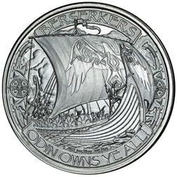 Mason Mint Vikings 1oz Silver Round