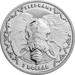 2023 Sierra Leone 'Big Five' Elephant 1oz Silver Coin