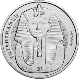 2023 Sierra Leone King Tut 1oz Silver Coin