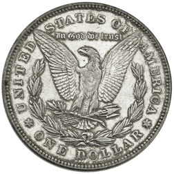 Pre-Owned USA Morgan Dollar Silver Coin