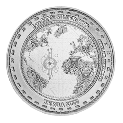 2022 Tokelau Terra 1oz Silver Coin