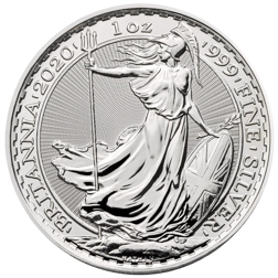 Pre-Owned 2020 UK Britannia Privy Rat 1oz Silver Coin - VAT Free