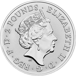 Pre-Owned 2023 UK King Arthur Myths and Legends 1oz Silver Coin - VAT Free