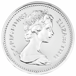 Pre-Owned 1983 UK £1 Silver Piedfort Proof Coin - VAT Free