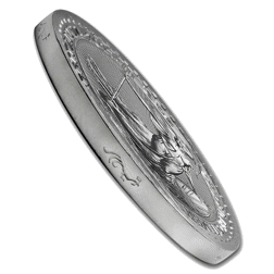 Pre-Owned 2017 UK Britannia Privy Rooster 1oz Silver Coin - VAT Free