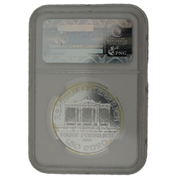 Pre-Owned 2014 Austrian Philharmonic 1oz Silver Coin NGC MS69 3868279-007 - VAT Free