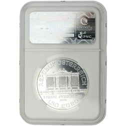 Pre-Owned 2014 Austrian Philharmonic 1oz Silver Coin NGC MS69 3868279-271- VAT Free