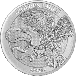 Pre-Owned 2023 Malta Golden Eagle 1oz Silver Coin - VAT Free