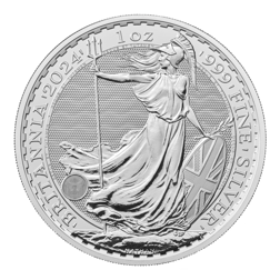 2024 UK Britannia 1oz Silver Coin
