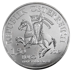 Pre-Owned 2019 Austrian Robin Hood 1oz Silver Coin - VAT Free