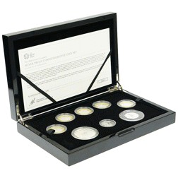 Pre-Owned 2016 UK Commemorative Proof Silver 8-Coin Set - VAT Free